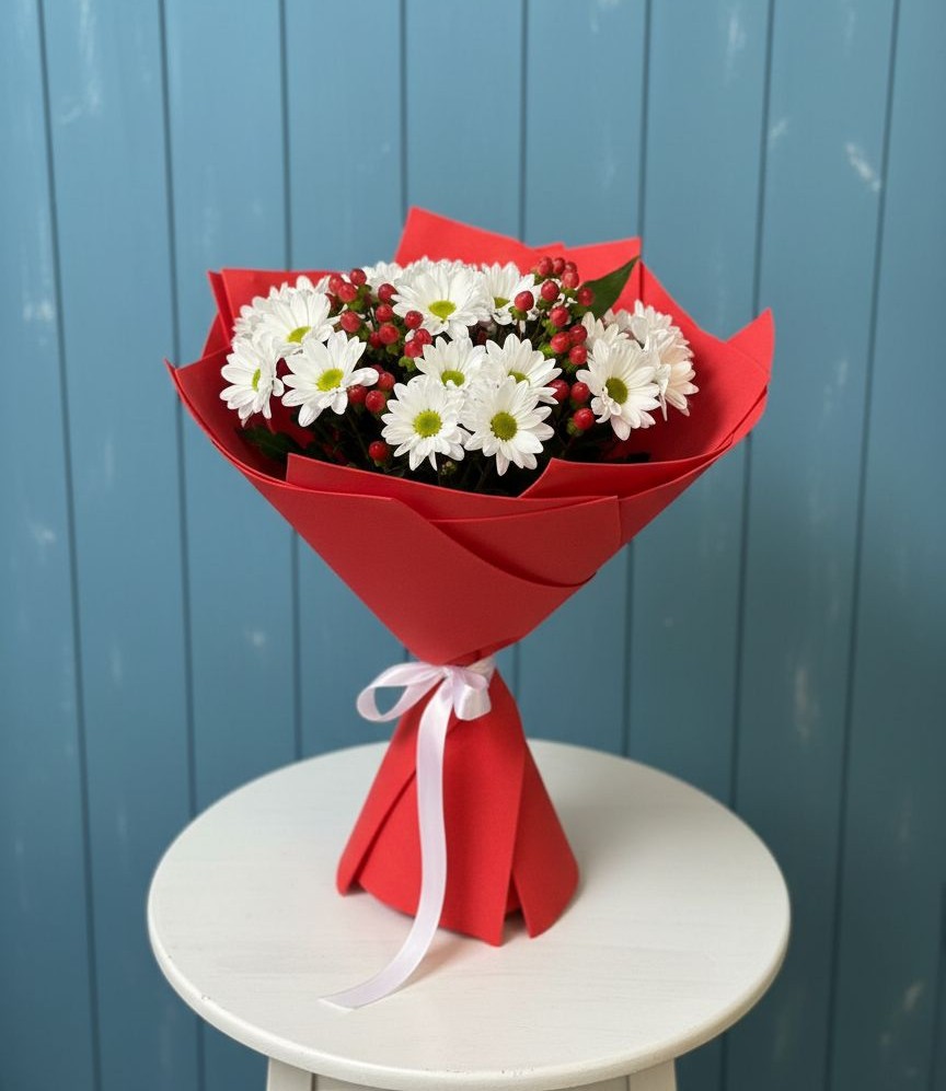 Букет цветов из: Хризантемы в Чонтауле