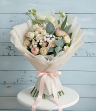 Букет цветов из:  Розы и Лизиантусы в Чонтауле