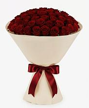 Букет 101 Бордовая роза Блэк Бакарра в Чонтауле