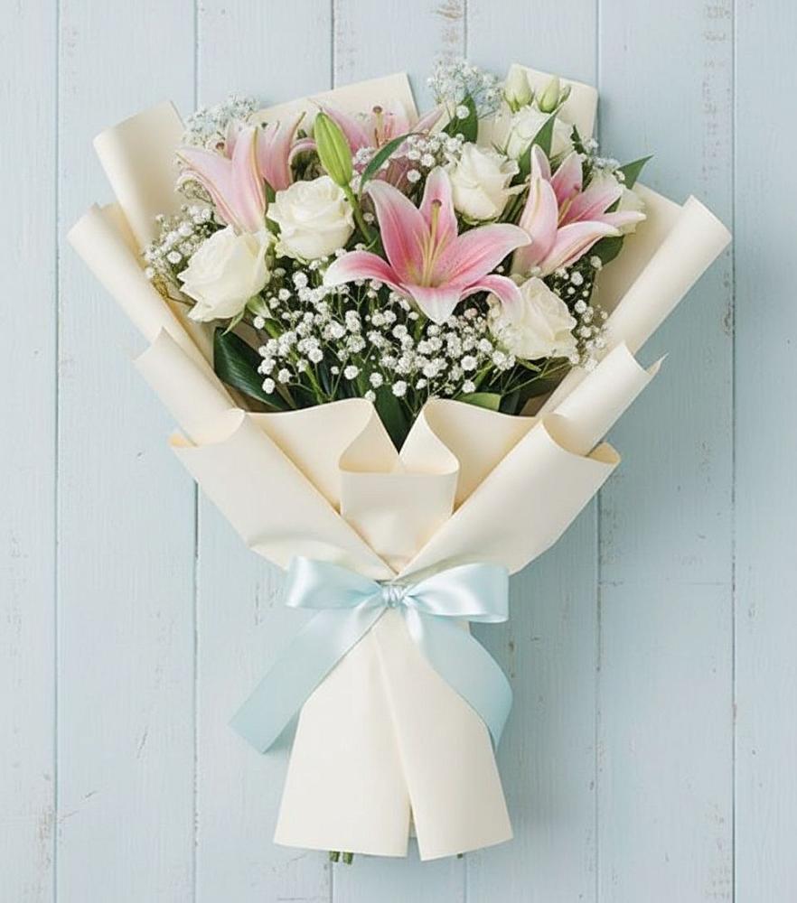 Букет цветов из: Лилии в Чонтауле