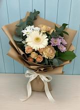 Букет цветов из:  Герберы и Хризантемы в Чонтауле