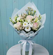 Букет цветов из:  Розы и Лизиантусы в Чонтауле