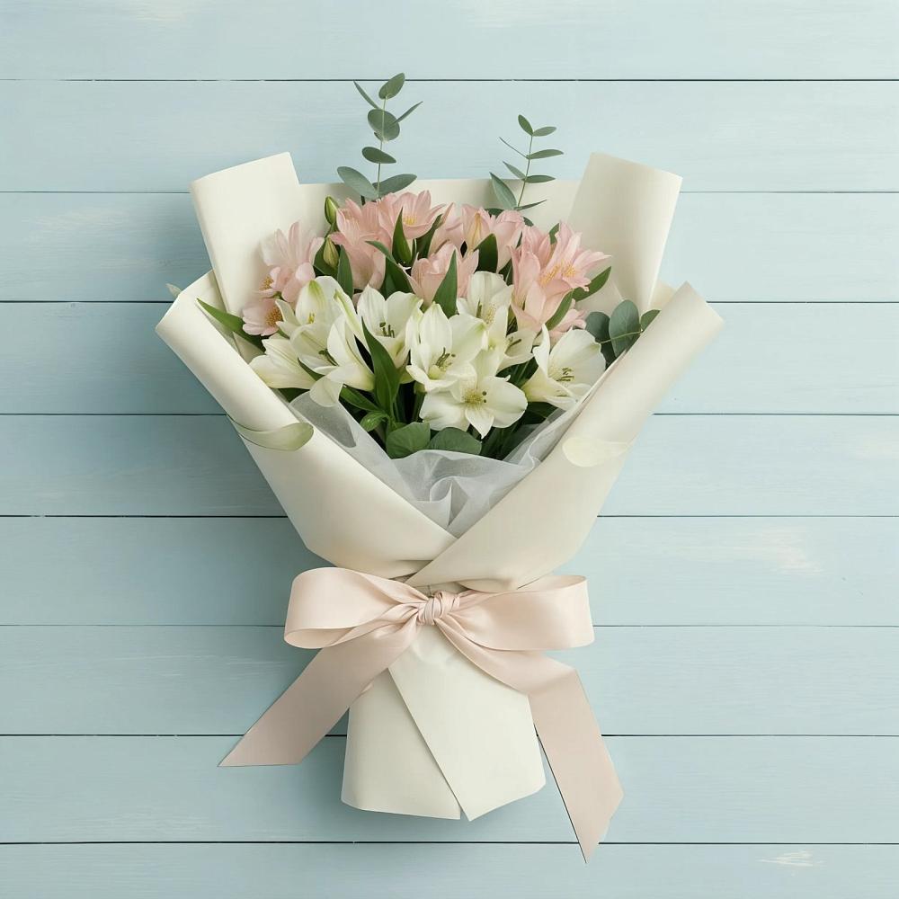 Букет цветов из: Альстромерии в Чонтауле