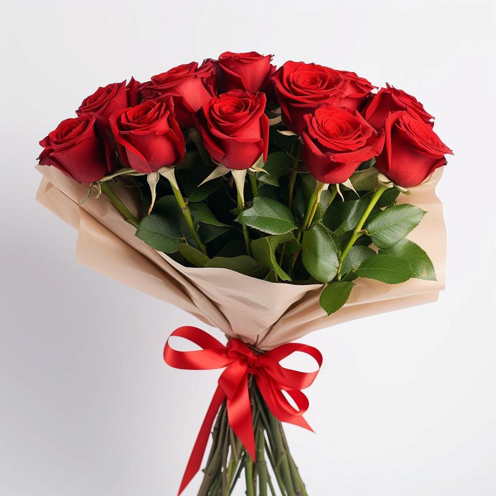 Букет 11 Красных роз Эдлесс Лав в Чонтауле