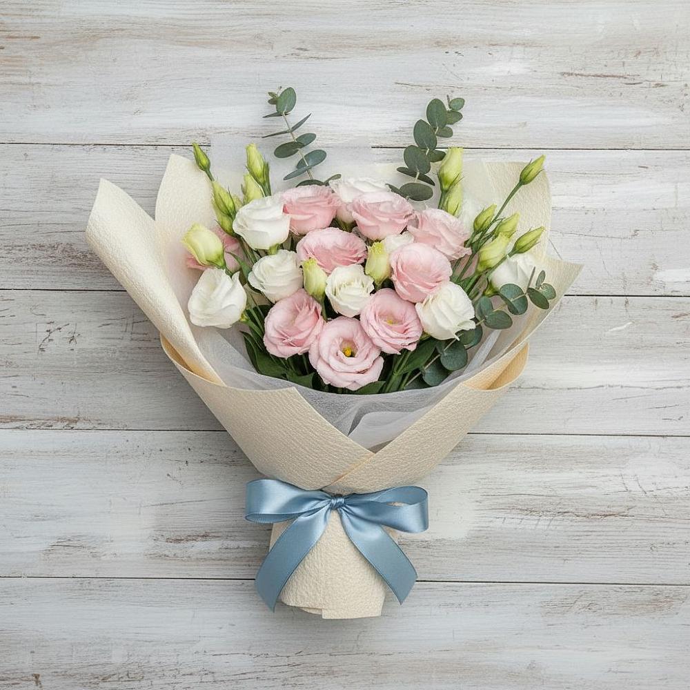 Букет цветов из: Лизиантусы в Чонтауле